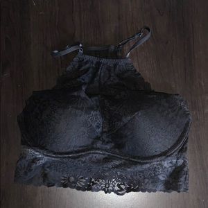 Victoria’s Secret High Neck Lace Bralette